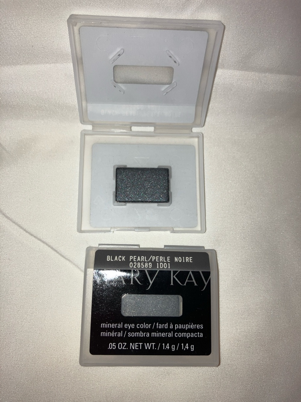 (2) New Black Pearl‎ Mary Kay. Mineral Eye Color Shimmer Eyeshadow Case Refill